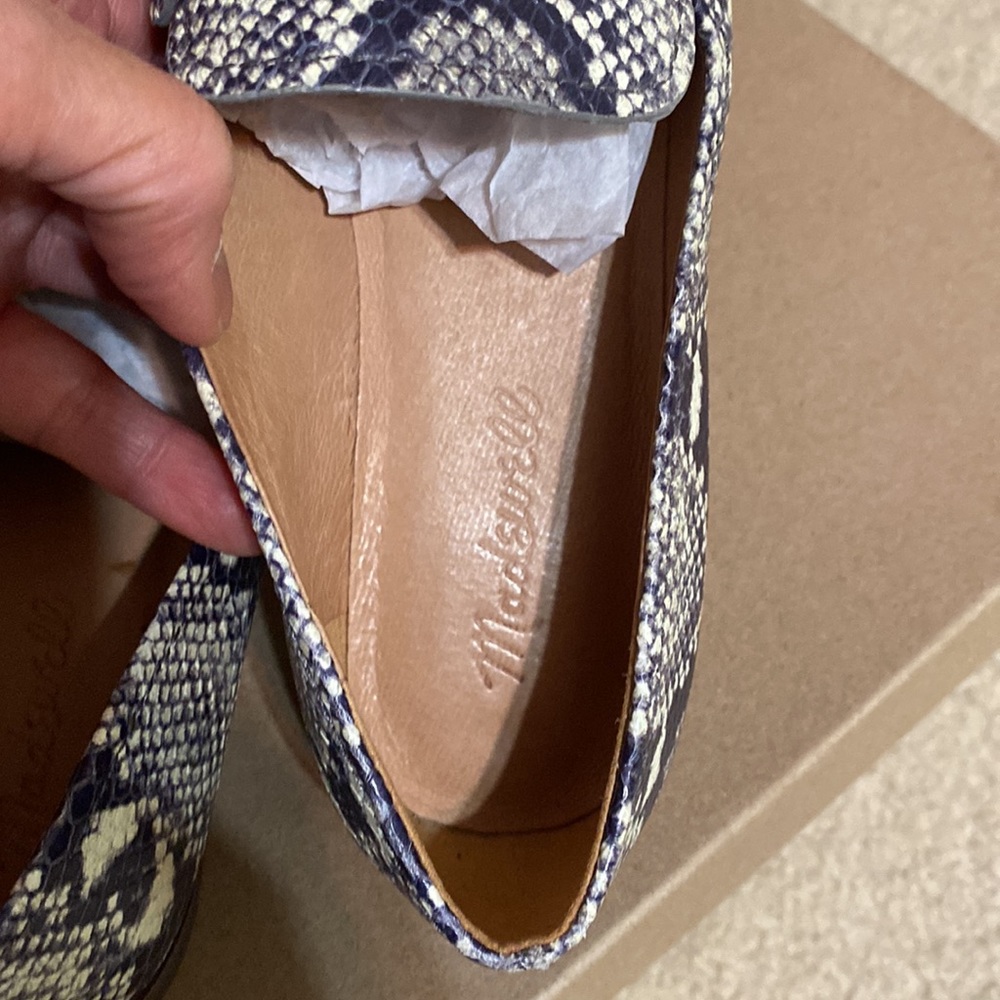 Pretty Python Print Genuine Leather - image 4